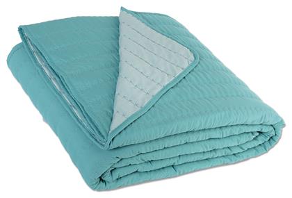 Nef-Nef Κουβερλί Υπέρδιπλο 220x240 Bicolor Dark Aqua-Light Aqua από το Designdrops