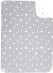 Nef-Nef Κουβέρτα Κούνιας Stellar Βελουτέ Grey 100x140cm