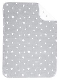 Nef-Nef Homeware Κουβέρτα Κούνιας Stellar Βελουτέ Grey 100x140cm