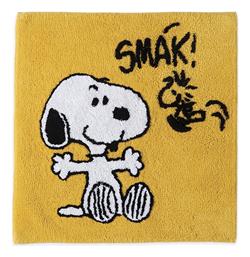 Nef-Nef Homeware Πατάκι Μπάνιου Βαμβακερό Snoopy 035282 Yellow 70x70εκ.