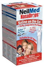 NeilMed Nasadrops Saline on the Go 15amps x 15ml