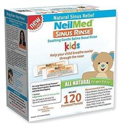 NeilMed Sinus Rinse Kids Ανταλλακτικά Ρινικού Αποφρακτήρα για Παιδιά 120τμχ