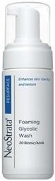 Neostrata Resurface Foaming Glycolic Wash 20/AHA Αφρός Καθαρισμού Προσώπου 100ml