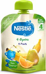 Nestle Φρουτόκρεμα NaturNes 4 Φρούτα για 6m+ 90gr