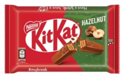 Nestle Γκοφρέτα Γάλακτος Φουντούκι 41.5gr