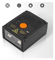 Netum Fixed Scanner Ενσύρματο με Δυνατότητα Ανάγνωσης 2D και QR Barcodes