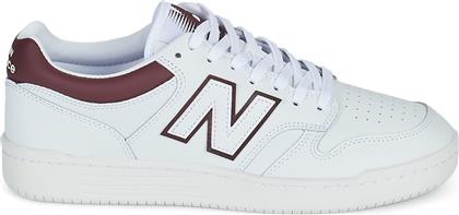 New Balance 480 Ανδρικά Sneakers Λευκά από το MyShoe