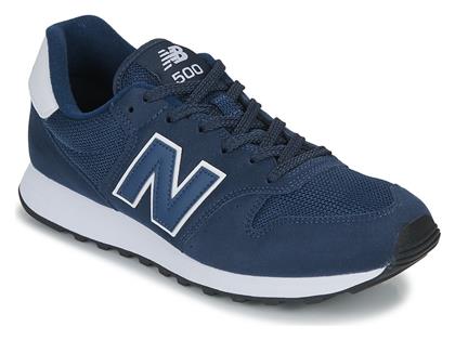 New Balance 500 Ανδρικά Sneakers Navy Μπλε από το Spartoo