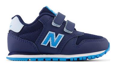 New Balance Παιδικά Sneakers με Σκρατς Μπλε