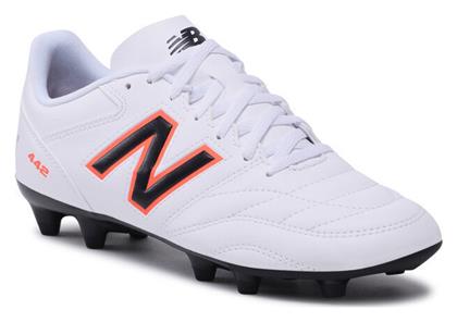 New Balance Ποδοσφαιρικά Παπούτσια με Τάπες Λευκά