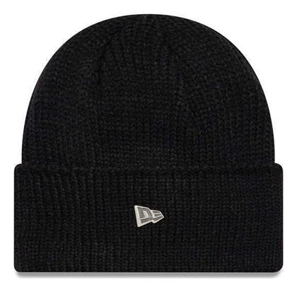 New Era Beanie Unisex Σκούφος Πλεκτός σε Μαύρο χρώμα