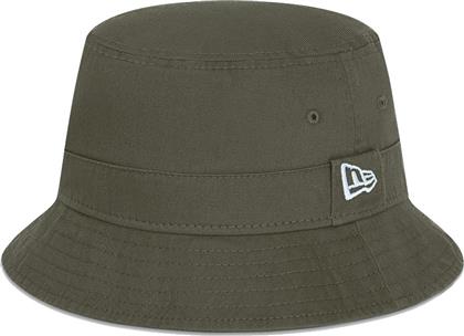 New Era Essential Υφασμάτινo Ανδρικό Καπέλο Στυλ Bucket Olive από το Z-mall