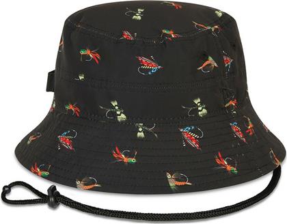 New Era Fishing Υφασμάτινo Ανδρικό Καπέλο Στυλ Bucket Μαύρο 60137479 από το Cosmos Sport