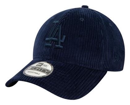 New Era La Dodgers Cord 9forty Adjustable Cap Ανδρικό Jockey Navy Μπλε από το Z-mall