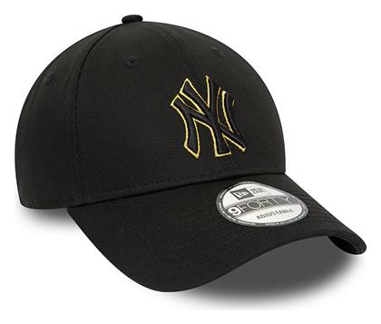 New Era Metallic Outline Ανδρικό Jockey Μαύρο