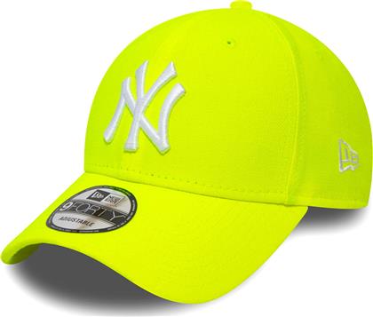 New Era New York Yankees Neon 9forty 12381035 Yellow