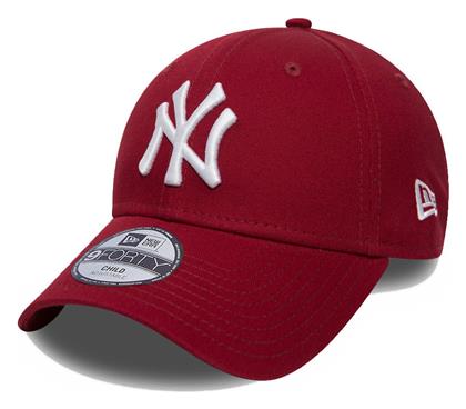 New Era Παιδικό Καπέλο Jockey Υφασμάτινο New York Yankess Κόκκινο από το New Cult