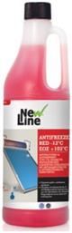 New Line Antifreeze Red -12°C + 102°C Αντιψυκτικό Υγρό Ηλιακού Θερμοσίφωνα 1lt από το Esmarket