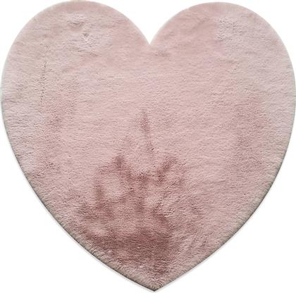 Newplan Παιδικό Χαλί Καρδιές 120x120cm Πάχους 30mm FC19 Pink από το Spitishop