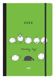 Next Ημερολόγιο 2026 Trends Morning Yoga Ημερήσιο Flexi Λάστιχο 14x21εκ