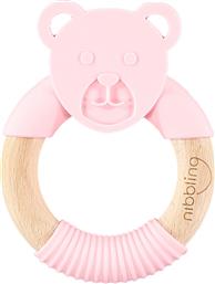 Nibbling Ted Bear Pink 3+ μηνών από το Spitishop