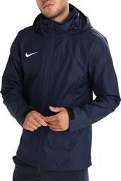 Nike Academy 18 Ανδρικό Μπουφάν Αδιάβροχο για Χειμώνα Μπλε από το SportGallery