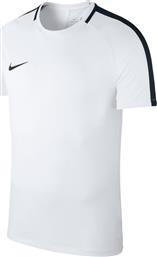 Nike Academy 18 Αθλητικό Ανδρικό T-shirt Dri-Fit Λευκό Μονόχρωμο από το SportGallery