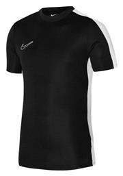 Nike Academy 23 Ανδρικό Αθλητικό T-shirt Κοντομάνικο Dri-Fit Μαύρο από το MybrandShoes