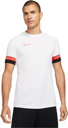 Nike Academy Ανδρικό T-shirt Dri-Fit Λευκό με Λογότυπο