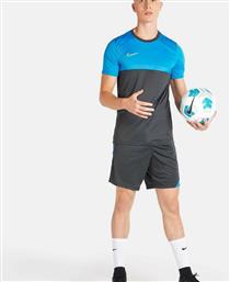 Nike Academy Pro Αθλητικό Ανδρικό T-shirt Dri-Fit Blue / Grey με Λογότυπο