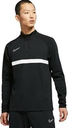 Nike Academy Soccer Drill Ανδρική Μπλούζα Dri-Fit Μακρυμάνικη Μαύρη από το MybrandShoes