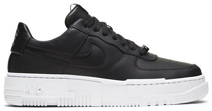 Nike Air Force 1 Pixel Γυναικεία Flatforms Sneakers Black / White