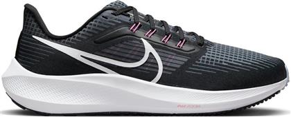Nike Air Zoom Pegasus 39 Extra Wide Γυναικεία Αθλητικά Παπούτσια Running Black / White Ashen Slate
