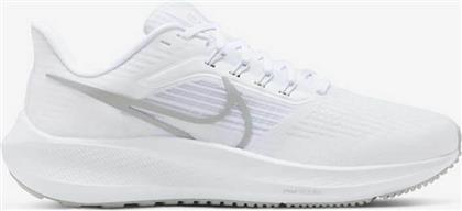 Nike Air Zoom Pegasus 39 Γυναικεία Αθλητικά Παπούτσια Running White / Metallic Silver / Pure Platinum από το Cosmos Sport