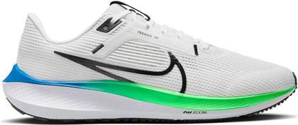 Nike Air Zoom Pegasus 40 Ανδρικά Αθλητικά Παπούτσια Running Λευκά