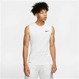 Nike Ανδρική Μπλούζα Αμάνικη Λευκή από το Zakcret Sports