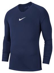Nike Ανδρική Μπλούζα Dri-Fit Μακρυμάνικη Navy Μπλε από το SportGallery
