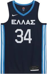 Nike Greece Giannis Antetokounmpo Limited Edition Road Ανδρική Φανέλα Μπάσκετ από το Cosmos Sport
