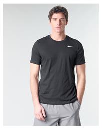 Nike Ανδρικό Αθλητικό T-shirt Κοντομάνικο Dri-Fit Μαύρο από το Cosmos Sport