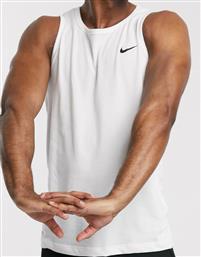 Nike Ανδρική Μπλούζα Αμάνικη Λευκή από το HallofBrands
