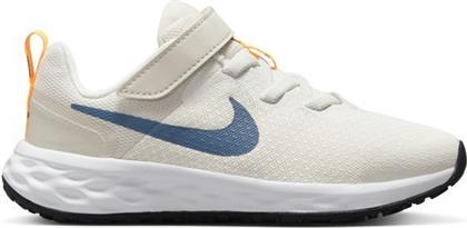 Nike Αθλητικά Παιδικά Παπούτσια Running Revolution 6 Λευκά από το SportsFactory