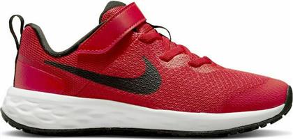 Nike Αθλητικά Παιδικά Παπούτσια Running Revolution 6 University Red / Black από το E-tennis