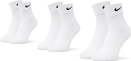 Nike Αθλητικές Κάλτσες Λευκές 3 Ζεύγη από το MybrandShoes