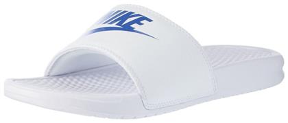 Nike Benassi Just Do It Slides σε Λευκό Χρώμα