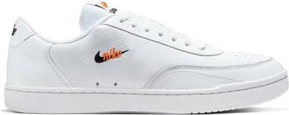 Nike Court Vintage Premium Ανδρικά Sneakers White / Black / Total Orange από το Modivo