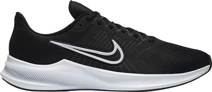 Nike Downshifter 11 Ανδρικά Αθλητικά Παπούτσια Running Black / White / Dark Smoke Grey από το MybrandShoes