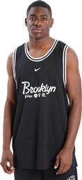 Nike Dri-Fit NBA Brooklyn Nets Ανδρική Φανέλα Μπάσκετ