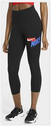 Nike Dri-Fit One Running Γυναικείο Capri Κολάν Μαύρο