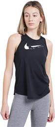 Nike Dri-Fit Race Αμάνικη Γυναικεία Αθλητική Μπλούζα Μαύρη από το Cosmos Sport