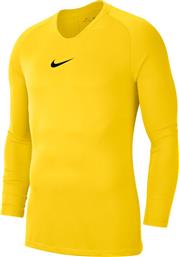 Nike Παιδική Ισοθερμική Μπλούζα για Αγόρι Κίτρινη Dry Park First Layer από το MybrandShoes